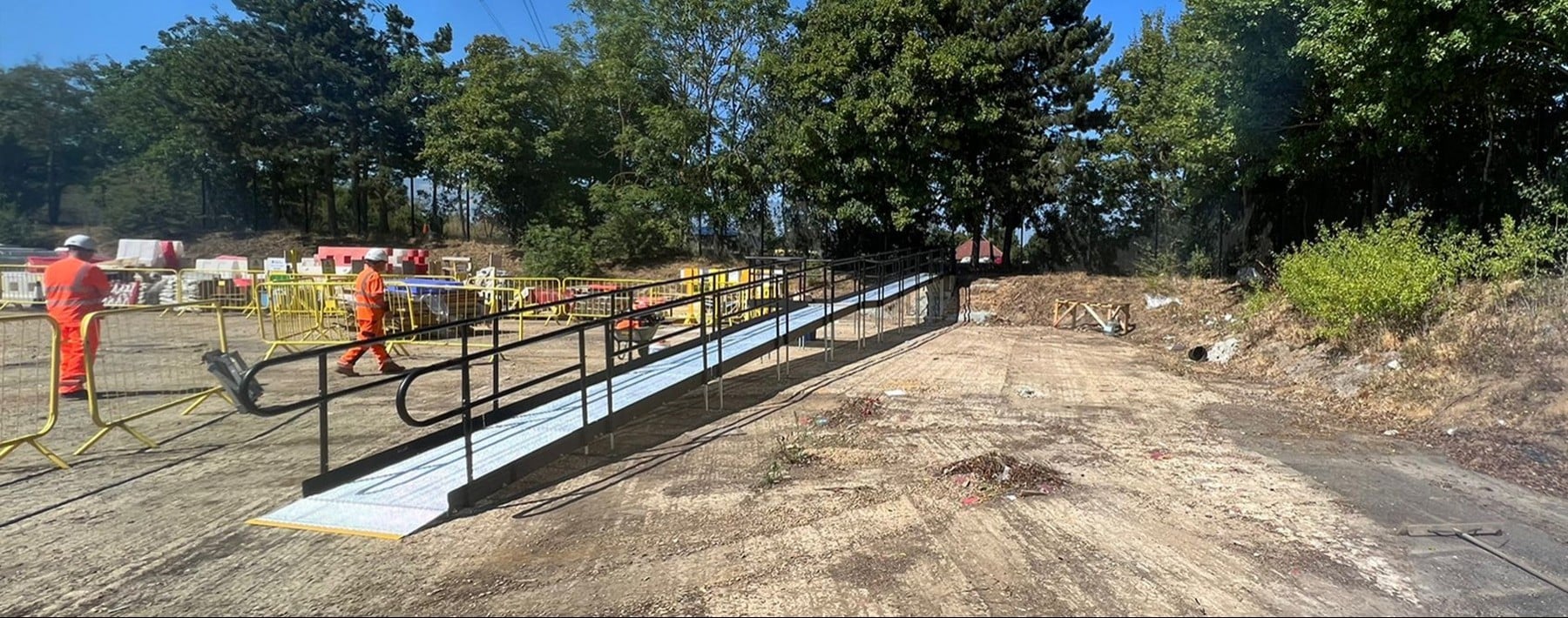 Ramp to a building site | Rapid Ramp