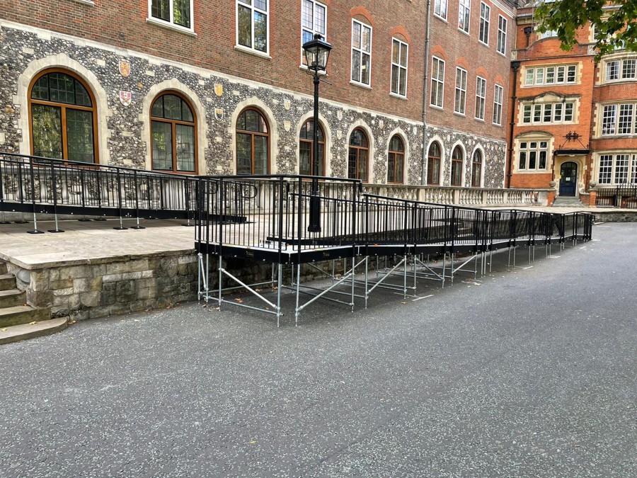 Ramps for Westminster Hall, Westminster