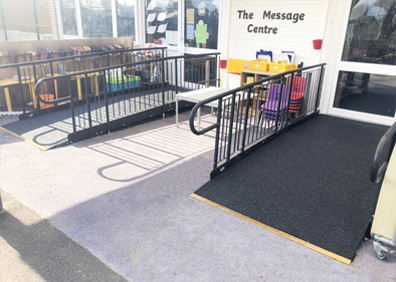 modular wheelchair ramp