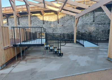 modular ramp for Elizabeth Fort, Cork