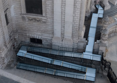 Ramp in London - St. Paul's Cathedral