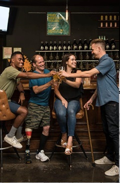 wheelchair access at a pub