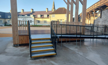 access ramp for Elizabeth Fort, Cork